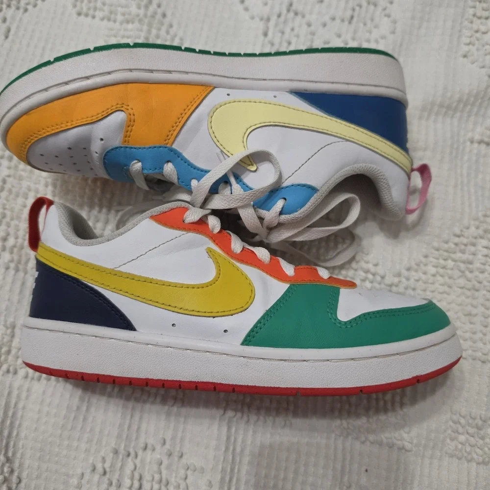 Nike Court Borough Low Recraft‎ What The GS FQ8373-902 Size 5Y